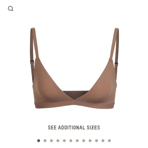 SKIMS Other - SKIMS Triangle Bralette Oxide XS NWOT